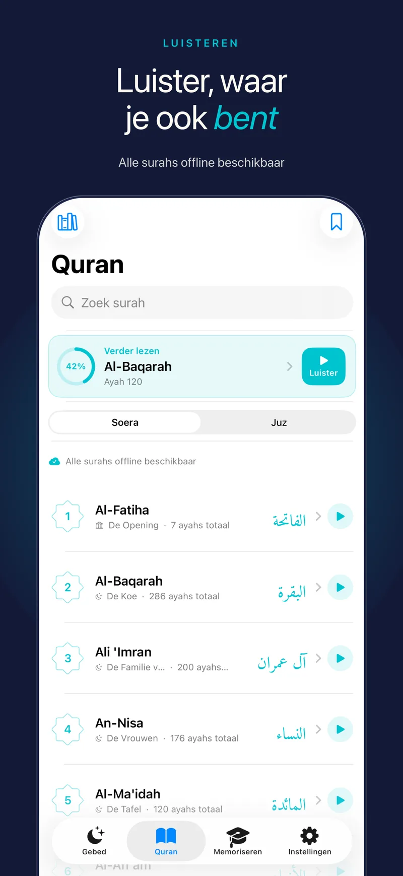Screenshot van Mizan